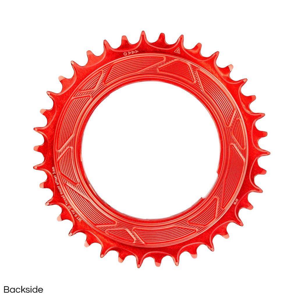 ALUGEAR - Plateau Rond AERO MTB Thread Mount 3mm