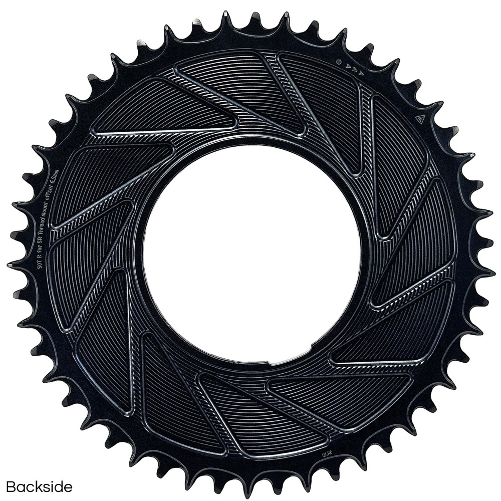 ALUGEAR - Plateau rond AERO SRAM Thread Mount 6,5mm - Route/Gravel 