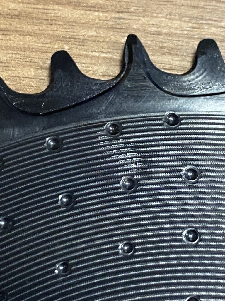 Alugear - Plateau 1x AERO rond SRAM-3 trous (50T - Black)