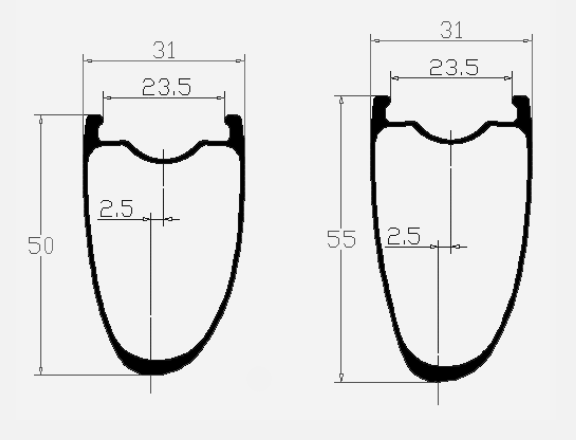 9th Wave - Avalon SL5 (50/55mm) - 1387 grammes
