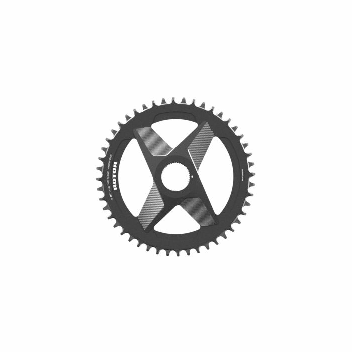 Rotor - ROUND RING 1X DM UNIVERSAL TOOTH BLACK (11/12v)