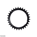 ALUGEAR - Plateau Rond AERO MTB Thread Mount 3mm