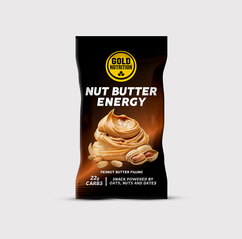 GoldNutrition - Boîte de 16x NUT BUTTER ENERGY - 40g 