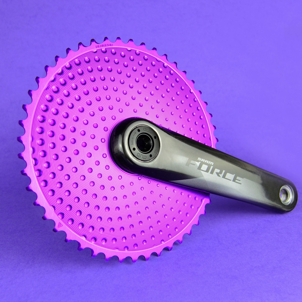 ALUGEAR - Set de 2 Plateaux AERO pour Sram 8-trous