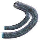 Supacaz - Super Sticky Kush - Tsunami - Blue Refractor w/ Blue Plugs