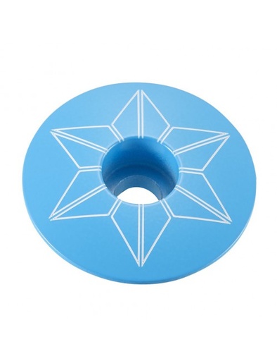 [SZ-01A] Supacaz - Star Capz - Capot de Potence - Neon Bleu