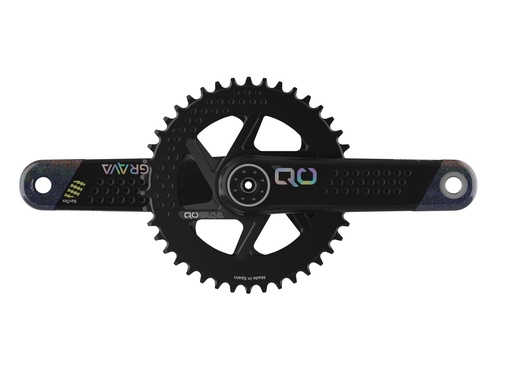 QO - GRAVA Crankset (manivelles + axe)