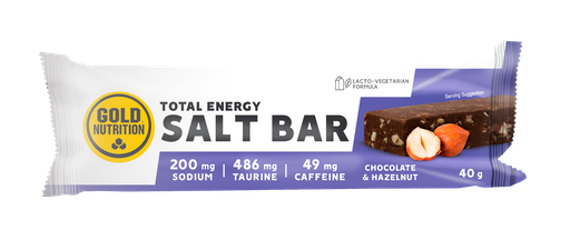 GoldNutrition - TOTAL ENERGY SALT BAR 40g (à l'unité)