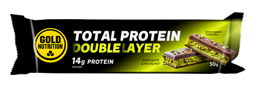 [EC58968] GoldNutrition - Boîte de 10x Barres Protéine Chocolat-Pistache