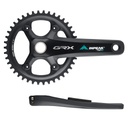 Inpeak - Pédalier POWERCRANK-E TWIN2 GRX FC-RX820-1 (Rechargeable et double mesure)
