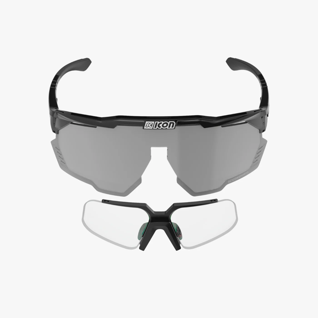 Scicon - AEROSHADE Kunken RX - SCNPP Multimirror Silver + Insert pour verre correcteur 