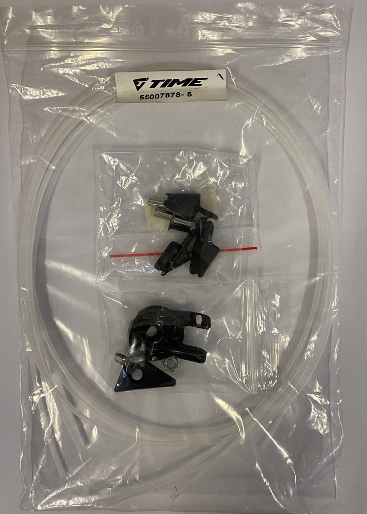 Time Cycling - Kit Passe Cable Sup/Inf Bb Huez Complet (4 Ref : Liners, Butées, Guid