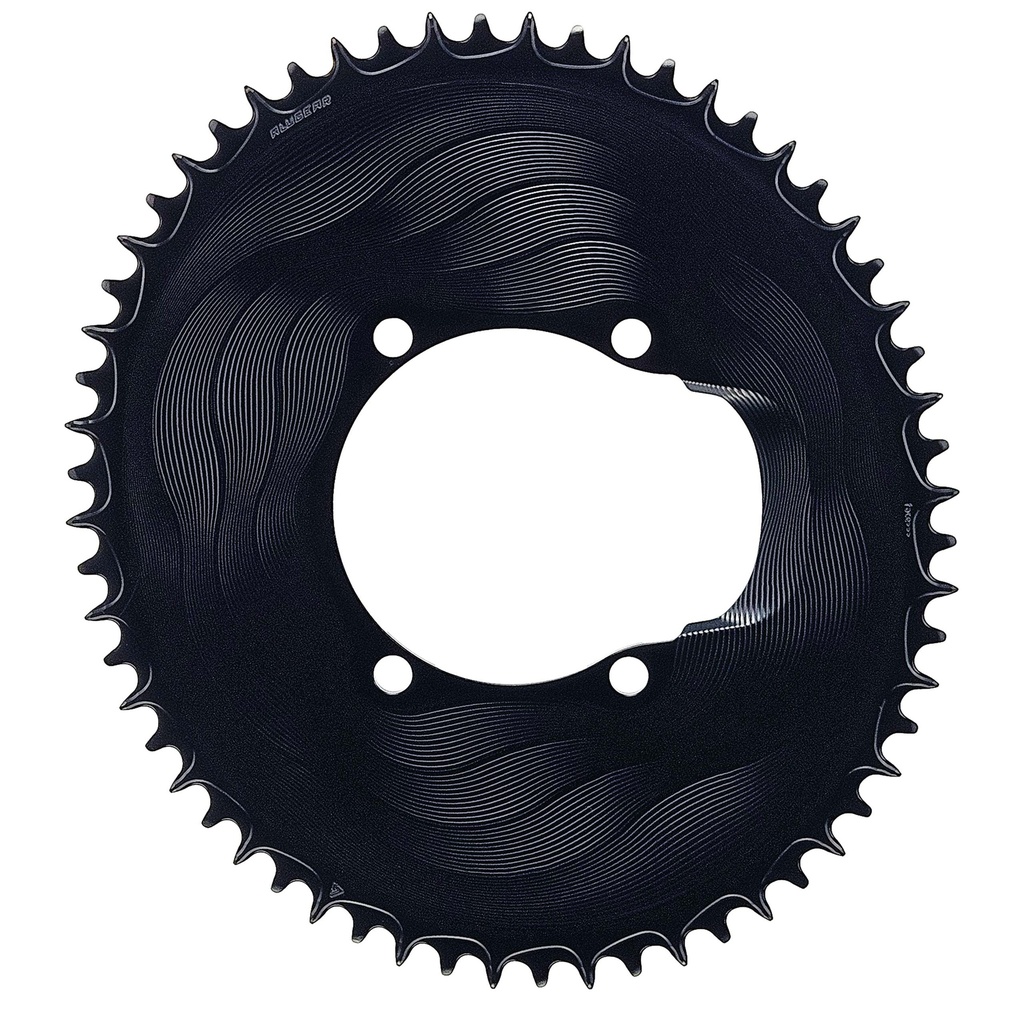 ALUGEAR - Plateau 1x Ovale AERO Shimano 110 BCD 12v - Route/Gravel (non GRX)