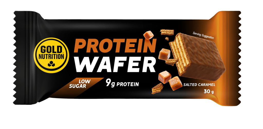 GoldNutrition - Boîte de 12x Gaufrettes Protéine