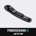 Inpeak - Manivelle gauche POWERCRANK-E Shimano XTR FC-M9200 (Batterie intégrée)