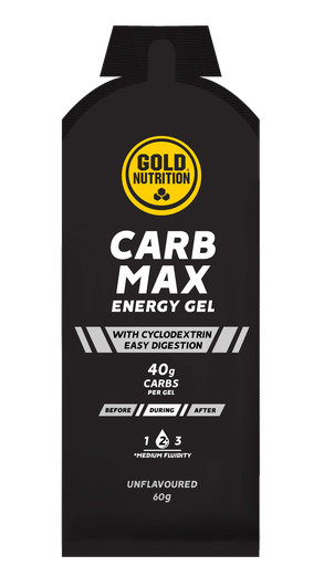 GoldNutrition - CARB MAX ENERGY GEL 60g (à lunité)