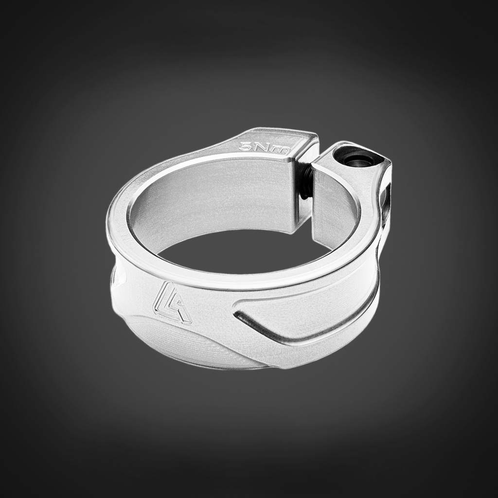 Collier De Puissance Sport En Titane – Gris – Absorbe L'énergie – Neuf