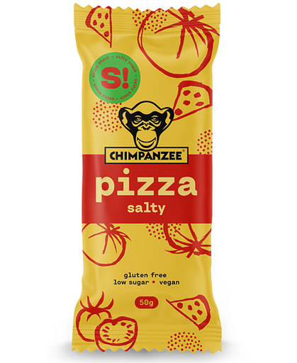 [49027] Chimpanzee - Energy Bar Salée - PIZZA (boite de 15) 