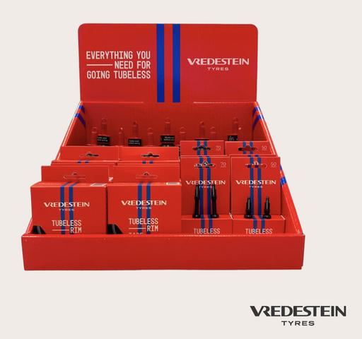 [PackVredAccess] Vredestein - Pack accessoires Tubeless + Display