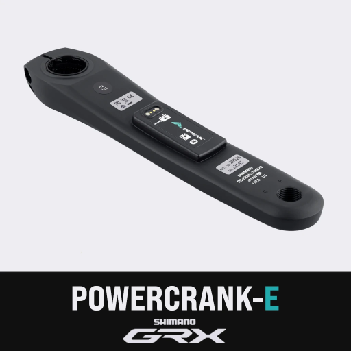 Inpeak - Manivelle gauche POWERCRANK-E Shimano GRX FC-R810/820 (Batterie intégrée)