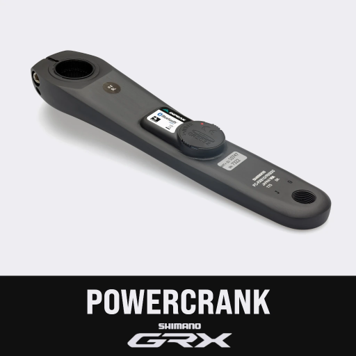 Inpeak - Manivelle gauche POWERCRANK Shimano GRX FC-R810/820 (Pile CR2032)