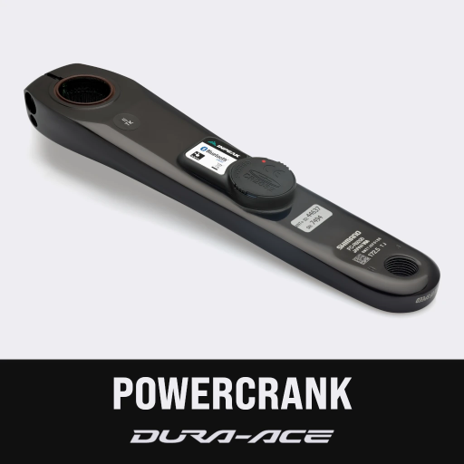 Inpeak - Manivelle gauche POWERCRANK Shimano Dura-Ace FC-R9200 (Pile CR2032)